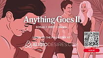 MFM Swinger Club Threesome with Massage & Cock Sharing - ASMR Porn For Women