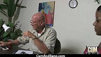 Extreme Interracial Gangbang 9