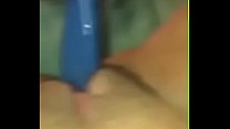 Using A Brush To Make Her Pussy Cum
