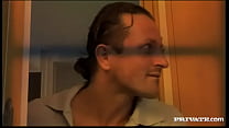 Jennifer and Tera Wrap a Guy in Plastic Then Fuck Him until He Cums