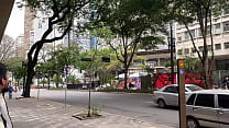 PORNSTAR BRASIL - CONVIDANDO UM PUTO PRA FODER NA PRAÇA DE SÃO PAULO - SEXO GAY BRASILEIRO SEM CAMISINHA - MAGRELO DOTADO FODENDO O CUZINHO DO MASCARADO