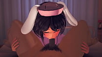 Touhou Project Tewi Inaba bj animation