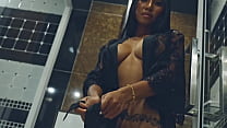 SANKTOR - FITNESS ASIAN BABE TEASING IN THE SHOWER