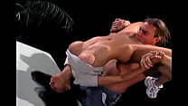 Nikki Fairchild and Evan Stone interracial sex scene