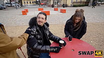 SWAP4K. A morning walk turned into an sex adventure. Hot sex with Olivia Sparkle & Veronica Leal