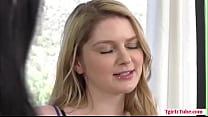 TGirl Ariel Demure loves when she starts banging Bunny Colby