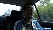 Muscular Blacg Gay Dude Fuck White Twink With His BBC 04