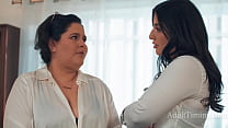 Michael Fucks Karla and Sarah Arabic in Steamy Office Affair Threesome