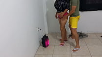 TODAY I WILL FULFILL MY GREAT FANTASY!! I WATCHED MY STEPSON DOING AEROBICS IN HIS APARTMENT. THEN I WENT INTO HIS APARTMENT AND STARTED FLIRTING WITH HIM TO HINT ABOUT HAVING A QUICK SEX.