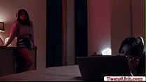 Two Gorgeous Stepsisters tries making out with each others pussies