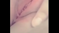 My wife touching herself