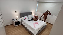 Difficult situation: Leave the room or fuck my stepmom? Behind the scenes