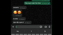 Conversación de WhatsApp con la puta de mi vecina parte 2