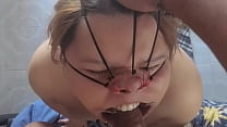 Beautiful cumslut being humiliated