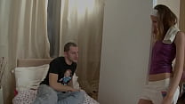 Petite Debra gets that pussy rammed... Felix K makes her spread her ass to take his dick even deeper inside her sweet shaved pussy. Damn, who would tell about this innocent looking lady!