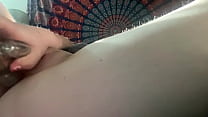 Teen uses toys to masturbate