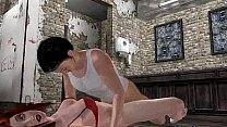 Sexy 3D cartoon redhead honey getting fucked hard