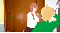 girlsfrontline springfield short 3d animation by whitelanceshield rider