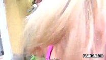 Attractive czech cutie is teased in the mall and fucked in pov