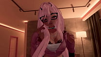 Nerdy succubus rides you and makes you creampie her - ASMR erotic RP