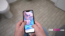 Cute Teen With Pretty Feet Gives Her Stepbro The BEST Fuck Of His LIFE