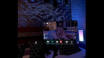 Character: MistressMegara. Tit-fucks a guy!! (Vrchat ERP)