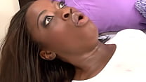 Guy Gives Babe Monique a Facial Cumshot to Swallow