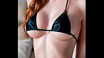 Anna swaps her winter cloak for a daring black bikini, her soft charm now wrapped in mystery and temptation. The warmth of Arendelle’s princess has never felt this dangerou