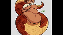 BBW Naga Digestion Vore