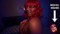 Ebony Nerdy Girl Wearing Glasses Takes BBC