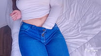 MY BEST FRIEND'S TIGHT JEANS HAS A TREMENDOUS ASS. HOMEMADE PORN. ELIZA EVANS.