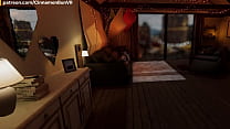 Surprise kisses after work
