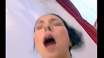 Captivating teen lady Amber gets wild licking