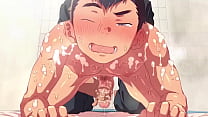 Anime yaoi bara Gay ... Sauna Quente (Twitter, Kawai e Tik Tok @nejirosa) ... Parte 3 ... jovem vai meter em sauna mais ñ esperava encontrar um professor massagista fudedor nas águas quentes do Japão