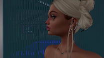 Aurora - camgirl in Second Life rides a sibian and masturbates on camera