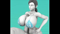 Wii Fit Female boobjob