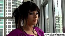 Hot Sexy Girl (oxuanna envy) Put All Kind Of Sex Things In Her Holes mov-14