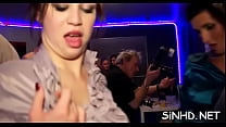 Sexual and wild heavenly delights shared during fuckfest party