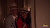enjoys taking her husbands big dick on the staircase
