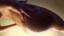 Pixie Shakes Tanned Booty