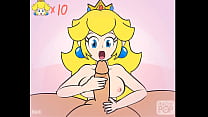 Princess Peach : Titfuck