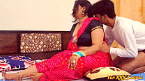 Hot housewife got fucked hard by neighbor when her husband was away at office.
