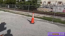 BANGBROS - Miami Cop POV Fuck Blonde Tourist Ashley Tee