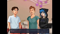 Summertime Saga Cap 71 - mi profesora MILF me chupa la polla y luego me follo su enorme culo