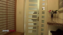 Passionate Japanese couple shares intimate moments in steamy home recording