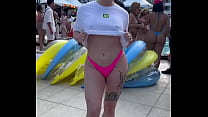 I may or may not have done a wet t-shirt contest ?