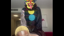 Popular BBW ebony adult star gets fucked clown