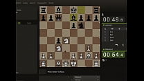 chess opponent got fucked in the chess board