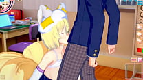【エロゲーコイカツ!】東方project 八雲藍のおっぱい揉んで仁王立ち手コキフェラ奉仕してもらってからのセックス!爆乳エロアニメ【ヘンタイゲーム とうほう 】