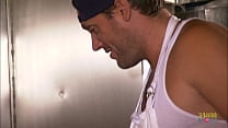 Horny milf fucks the man of her dreams in the alleyway behind her store